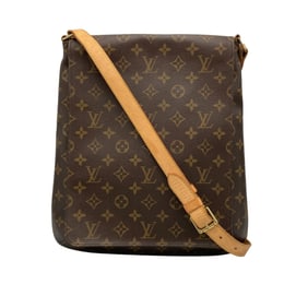 LOUIS VUITTON Louis Vuitton Monogram Musette Shoulder Bag M51256 D4