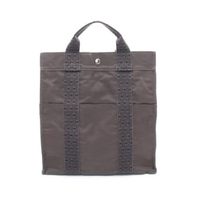 Hermes Hermès Air Line Ad MM Backpack, Canvas, Men's and Women's, Gray