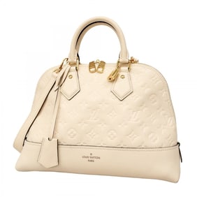 Louis Vuitton Monogram Empreinte Neo Alma PM Handbag M44834 Crème 2-Way Bag for Women