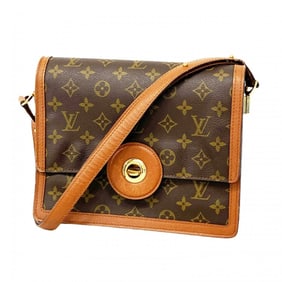 Louis Vuitton Monogram Raspail Shoulder Bag M51372 Brown Women's