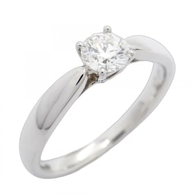 Tiffany Harmony 1PD Pt950 Platinum Diamond 0.29ct Size 6.5 Women's Ring