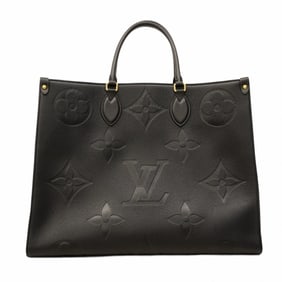 Louis Vuitton Monogram Empreinte On-the-Go Tote Bag M44925 Noir 2-Way for Women