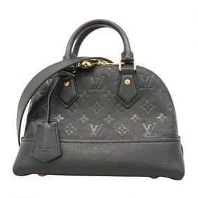 Louis Vuitton Monogram Empreinte Neo Alma BB Handbag M44829 Noir 2-Way Bag for Women