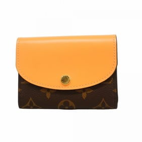 Louis Vuitton Monogram Porte Monnaie Rosari Wallet/Coin Case M83581 Apricot Women's