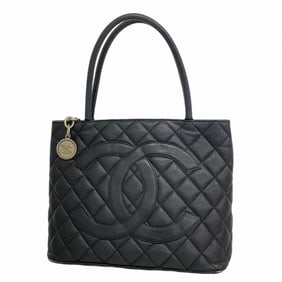 Chanel Reissue Tote Bag, Caviar Skin, Black, Women's