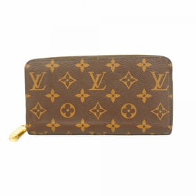 Louis Vuitton Monogram Zippy Wallet M42616 Brown Men's and Women's