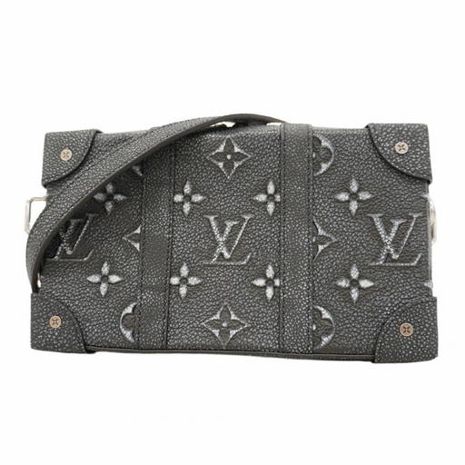 Louis Vuitton Monogram Soft Trunk Wallet Shoulder Bag M80224 Noir