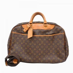 Louis Vuitton Monogram Alize 24H Boston Bag, Brown, M41399, Men's/Women's