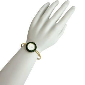 GUCCI Sherry Line Quartz Watch with Changeable Bezel, Women's, Gold, 23847