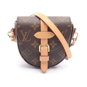 Louis Vuitton Micro Chantilly Shoulder Bag, Coated Canvas and Leather, Monogram, Women's, Brown,