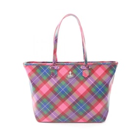 Vivienne Westwood Colette Tote Bag, faux leather, women's, pink, multicolor, S4D020001US001O001