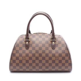Louis Vuitton Rivera MM Handbag, Coated Canvas and Leather with Damier Finish, Brown, N41434