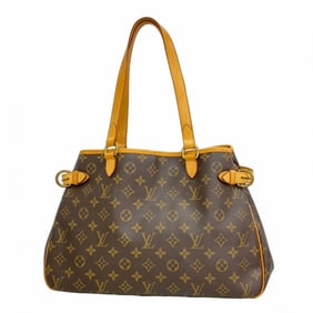 Louis Vuitton Monogram Batignolles Horizontal Tote Bag M51154 Brown Women's P1548336