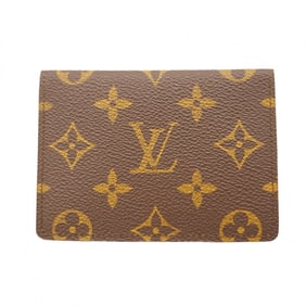 Louis Vuitton Monogram Porto 2 Carte Vertical Business Card Case M60533 Brown for Men and Women