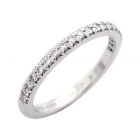 Tiffany Novo Half Eternity Ring, Pt950 Platinum with Diamonds, Size 7.5, Women's