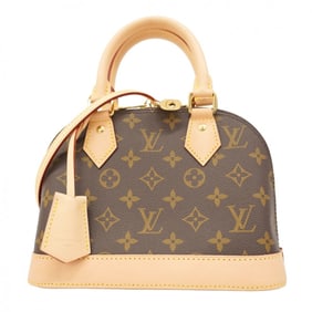 Louis Vuitton Monogram Alma BB Handbag M46990 Brown 2-Way Bag for Women