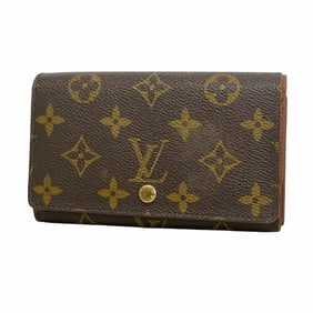 Louis Vuitton Monogram Porte Monne Zip Wallet M61735 Brown Women's P1556323