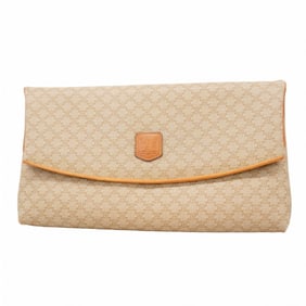 Celine Clutch Bag Macadam Beige Women's P1542881