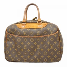 Louis Vuitton Monogram Deauville Handbag M47270 Brown Women's P1538467