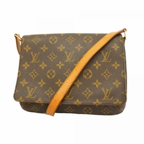Louis Vuitton Monogram Musette Tango Short Strap Shoulder Bag M51257 Brown Women's