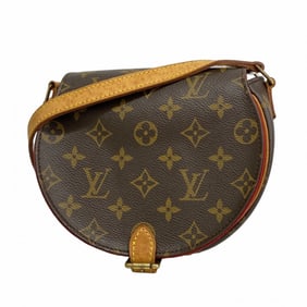 Louis Vuitton Monogram Tan Blanc Shoulder Bag M51179 Brown Women's P1546186