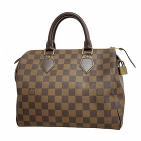 Louis Vuitton Damier Speedy 25 Handbag N41365 Ebene Women's P1546462