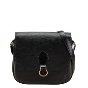 Louis Vuitton Epi Saint-Cloud Shoulder Bag M52192 Noir Black Leather Women's LOUIS VUITTON