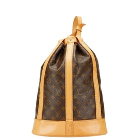 Louis Vuitton Monogram Randonne PM Shoulder Bag/Body Bag M42243 Brown Leather Women's LOUIS VUITTON
