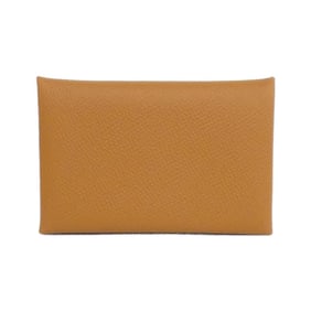 Hermes Hermès Calvi 044164CK Business Card Case