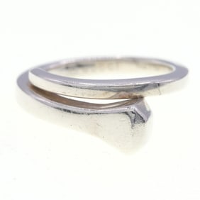 Gucci Nailhead Ring 113966 SV Sterling Silver 925 Size 9 US5 Women's and Men's GUCCI