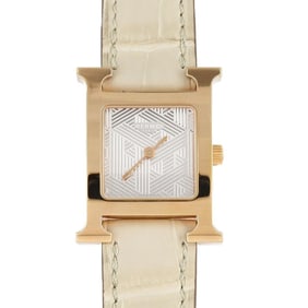 Hermès H Watch GP HH1.202 Quartz Wristwatch