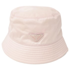 PRADA 1HC137 2DMI Re-Nylon Bucket Hat, Size M, Pink, Women's