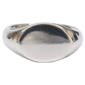 TIFFANY & Co. Tiffany 925 Vintage Oval Signet Ring in Silver for Women
