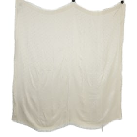 LOUIS VUITTON Louis Vuitton 23rd year M74026 Monogram Shine Fringe Shawl, Blond, Women's