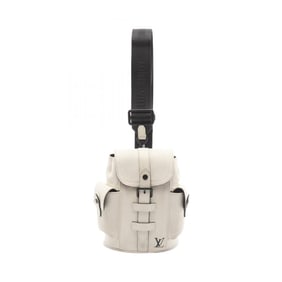 Louis Vuitton Christopher XS Waist Bag/Body Bag, Leather, Taurillon Men's, Ivory, M58493