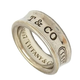 Tiffany & Co. Narrow 1837 Ring, Size 7.5, SV925, Silver