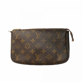 Louis Vuitton Pouch Monogram Pochette Accessoires M51980 Brown Women's