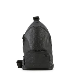Louis Vuitton Monogram Shadow Racer Sling Bag M46107 Black