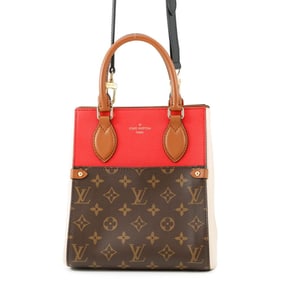 Louis Vuitton Monogram Calfskin Fold Tote PM Handbag M45389 LOUIS VUITTON 2-way