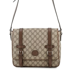 Gucci GG Supreme Leather Shoulder Bag 658542 GUCCI Men's