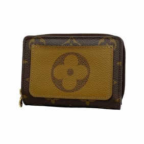 Louis Vuitton Monogram Giant Reverse Wallet Portefeuille Lou M81461 Brown Women's P1567221