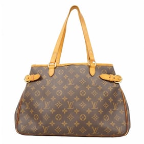 Louis Vuitton Monogram Batignolles Horizontal Tote Bag M51154 Brown Women's
