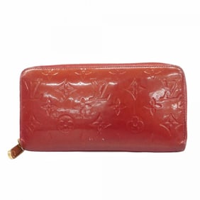 Louis Vuitton Vernis Zippy Wallet M91981 Pomme d'Amour Women's Long