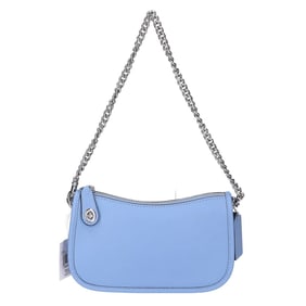 COACH Swinger 20 Chain Shoulder Bag CW567 Mist Blue for Women