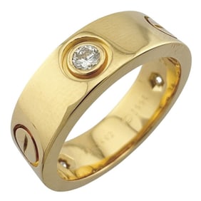 Cartier Love Ring, size 10, 18k gold, diamond, women's, CARTIER