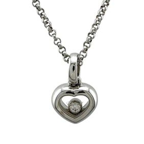 Chopard Happy Diamonds Necklace, 18k Gold Diamond Women's Heart