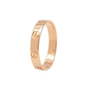 Cartier Mini Love Ring, 18K Gold, #54, CRB40852