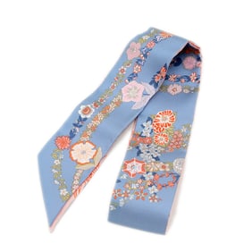 Hermes Hermès Twilly Scarf/Muffler Bride de Gala Enfleur & Eyeliner Multicolor