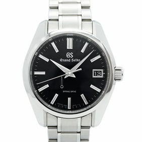 Seiko Grand 9R65-0CV0 SBGA375 Navy Dial Men's Watch