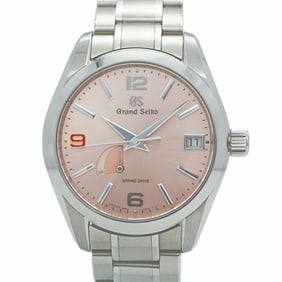 Seiko Grand 9R65-0CN0 SBGA371 Pink Dial Men's Watch